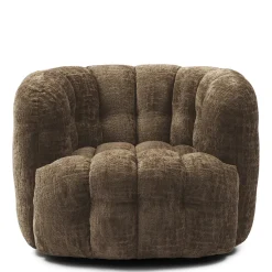 Arosa Swivel Fauteuil, Bruin