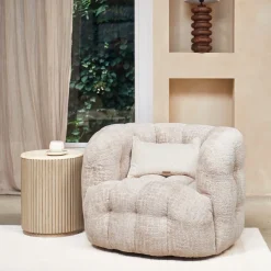 Arosa Swivel Fauteuil, Natural
