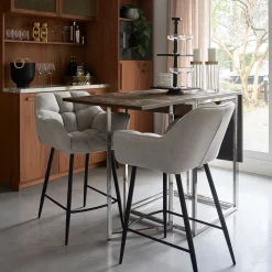 Barstoel Carnaby, Fabulous Flax, Linnen