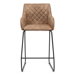 Barstoel Frisco Drive, Camel, Pellini