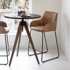 Barstoel Frisco Drive, Camel, Pellini