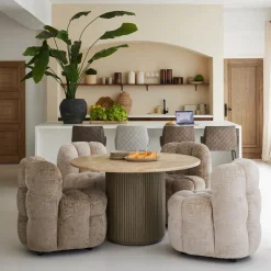 Barstoel Frisco Drive, Fabulous Flax, Linnen