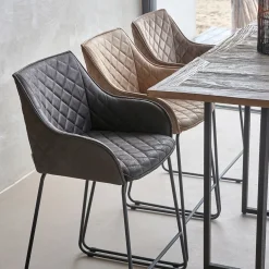 Barstoel Frisco Drive, Golden Mink, Velvet