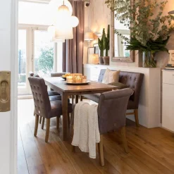 Beacon Hill Dining Table, extendable, 180/260x90 cm, french grey