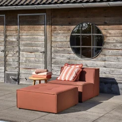 Bellagio Outdoor Center, sunbrella heritage, source padouk