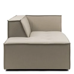 Bellagio Outdoor Chaise Longue Left, sunbrella source, oak