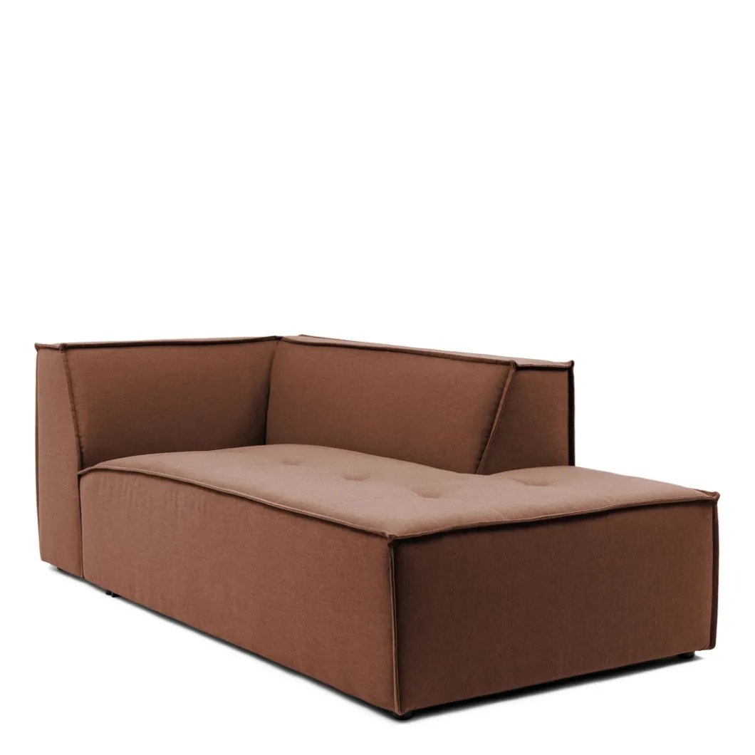 Bellagio Outdoor Chaise Longue Right, sunbrella source, padouk