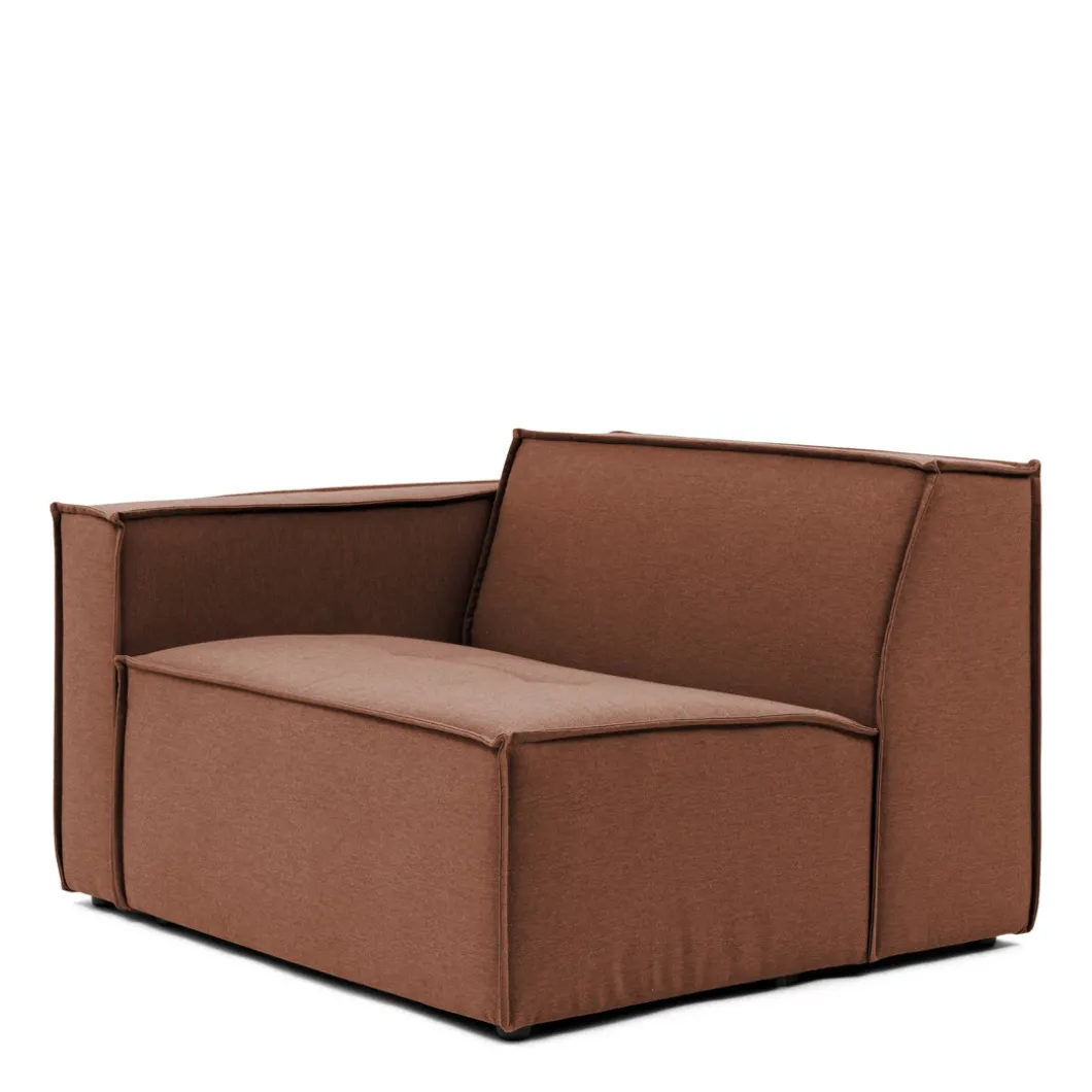 Bellagio Outdoor Corner Left, sunbrella source, padouk