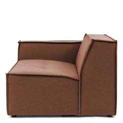 Bellagio Outdoor Corner Left, sunbrella source, padouk