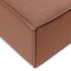 Bellagio Outdoor Corner Left, sunbrella source, padouk