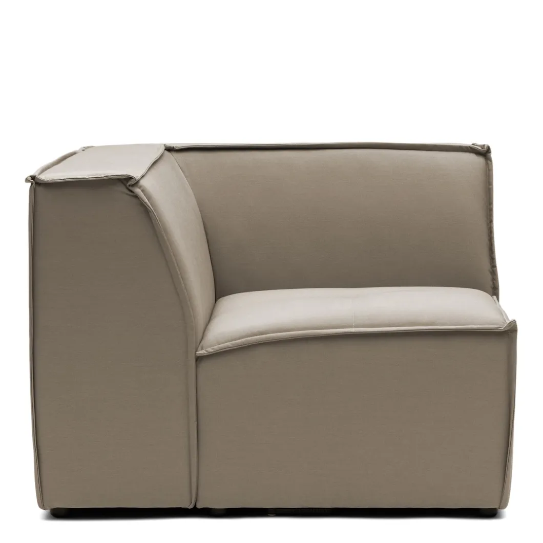 Bellagio Outdoor Corner, sunbrella source, oak