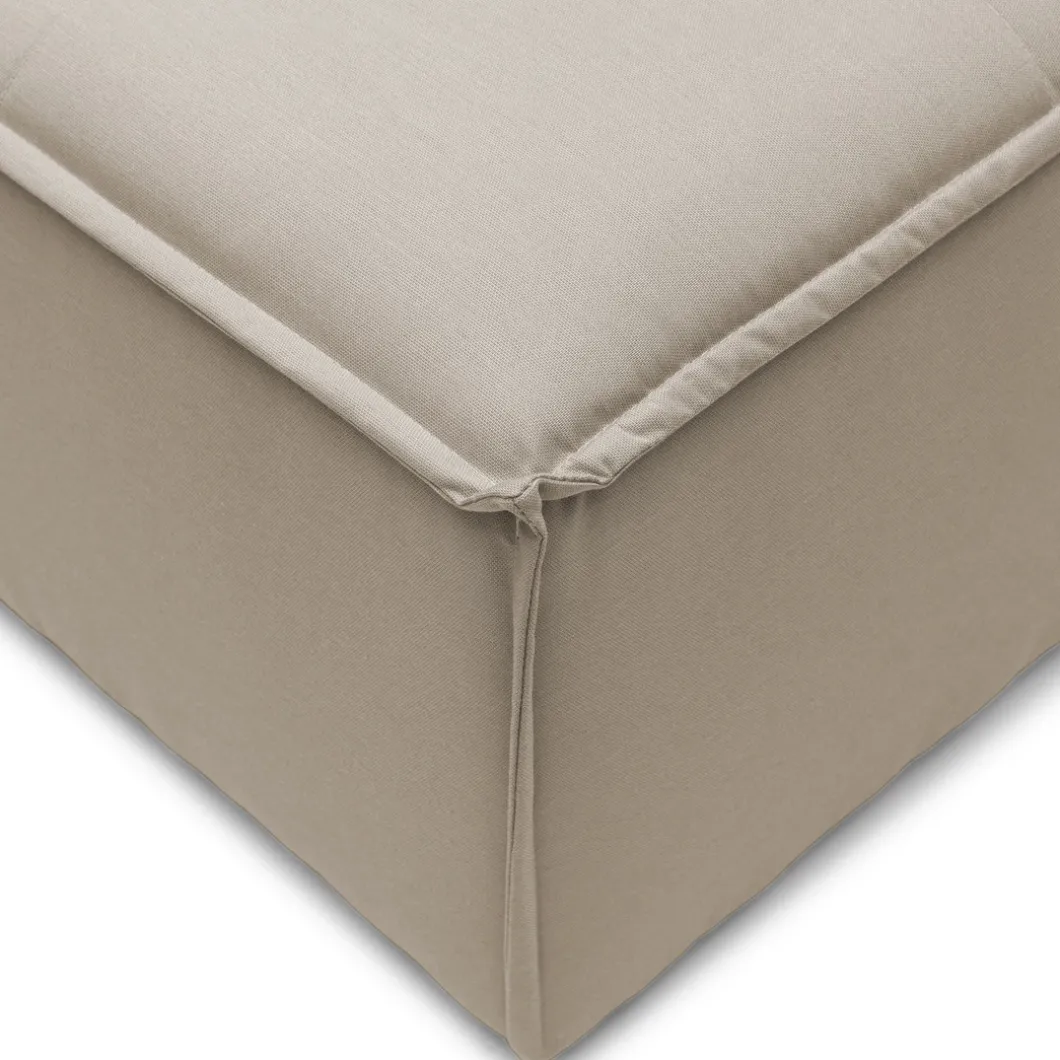 Bellagio Outdoor Corner, sunbrella source, oak