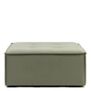 Bellagio Outdoor Footstool, sunbrella source, squamarina