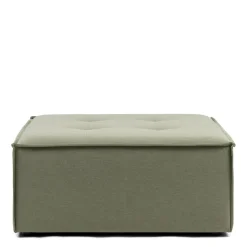 Bellagio Outdoor Footstool, sunbrella source, squamarina