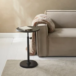 Bijzettafel Capri, Zwart