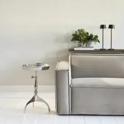 Bijzettafel Crosby, Zilver