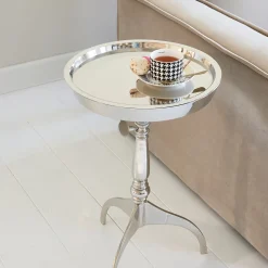 Bijzettafel Crosby, Zilver