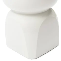 Bijzettafel Porto Puur Wit 37CM