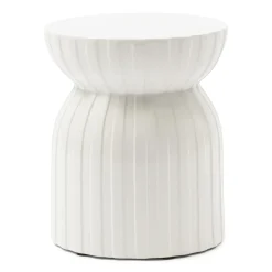 Bijzettafel Sintra Puur Wit 35CM