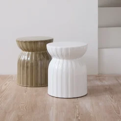 Bijzettafel Sintra Puur Wit 35CM