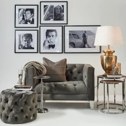 Bijzettafel Venice, Zilver, M