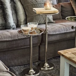 Bijzettafel Venice, Zilver, M