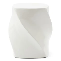 Bijzettafel Vigo Puur Wit 40CM