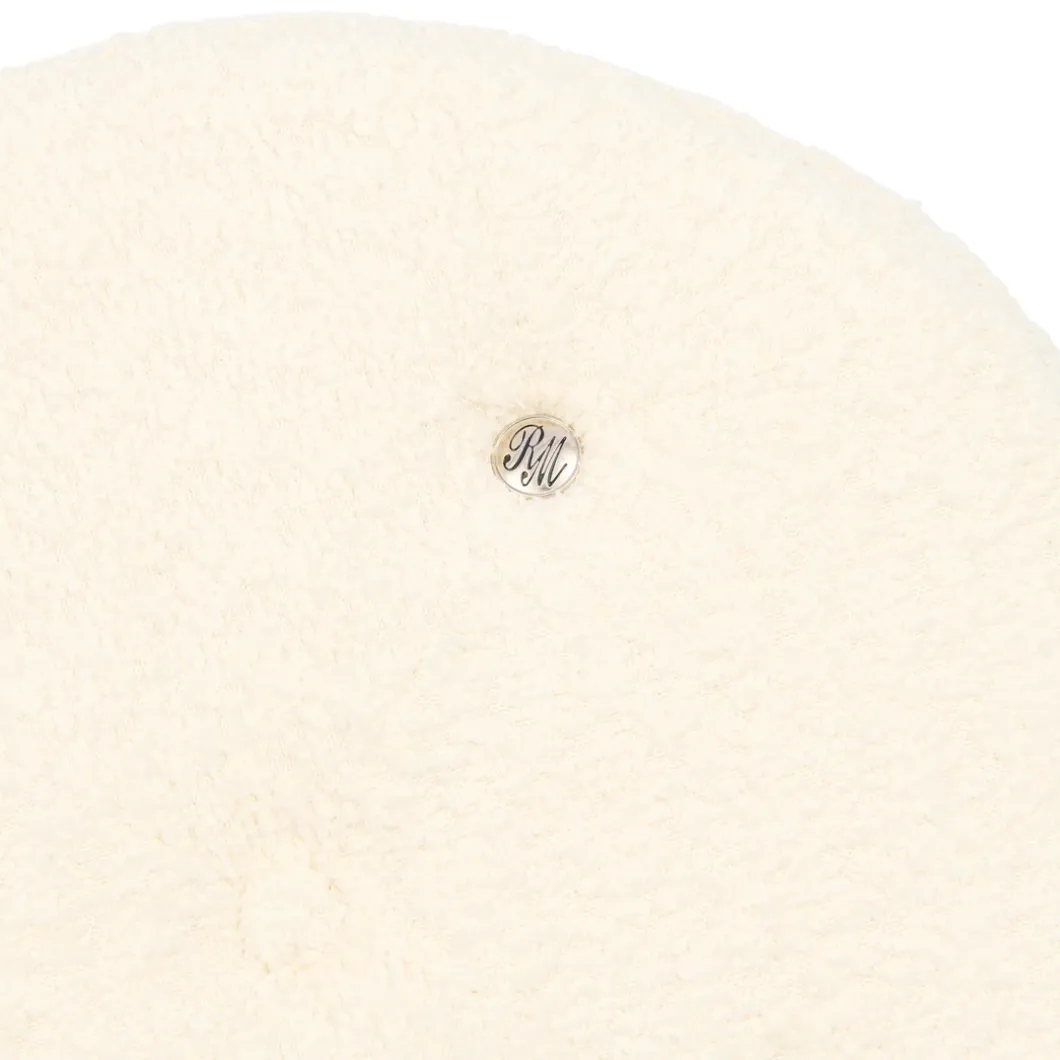 Bowery Footstool Ivory White XSX