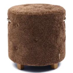 Bowery Footstool Umber Brown XSX
