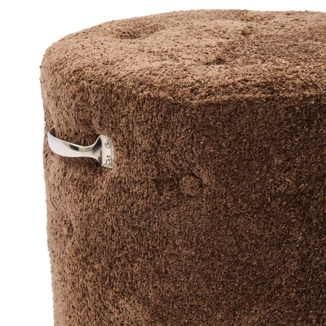 Bowery Footstool Umber Brown XSX