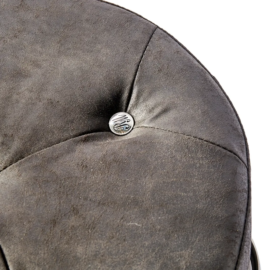 Bowery Footstool White Lion