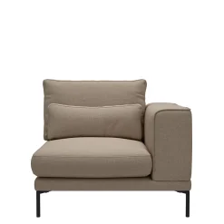 Bowie Club Corner, washed cotton, natural