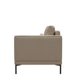 Bowie Club Corner, washed cotton, natural