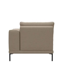 Bowie Club Corner, washed cotton, natural