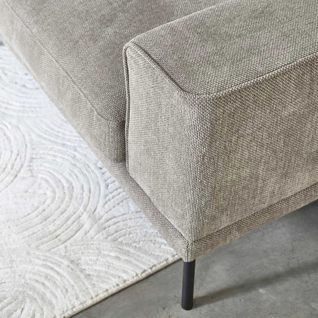 Bowie Club Corner with Arm Right, celtic weave, melting silver