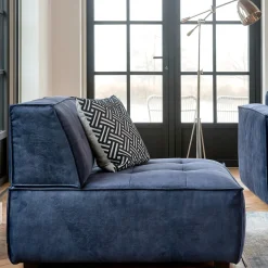 Brandon Center, velvet, estate blue