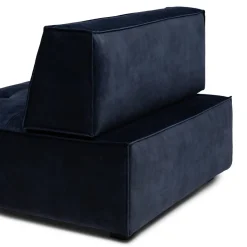 Brandon Center, velvet, estate blue