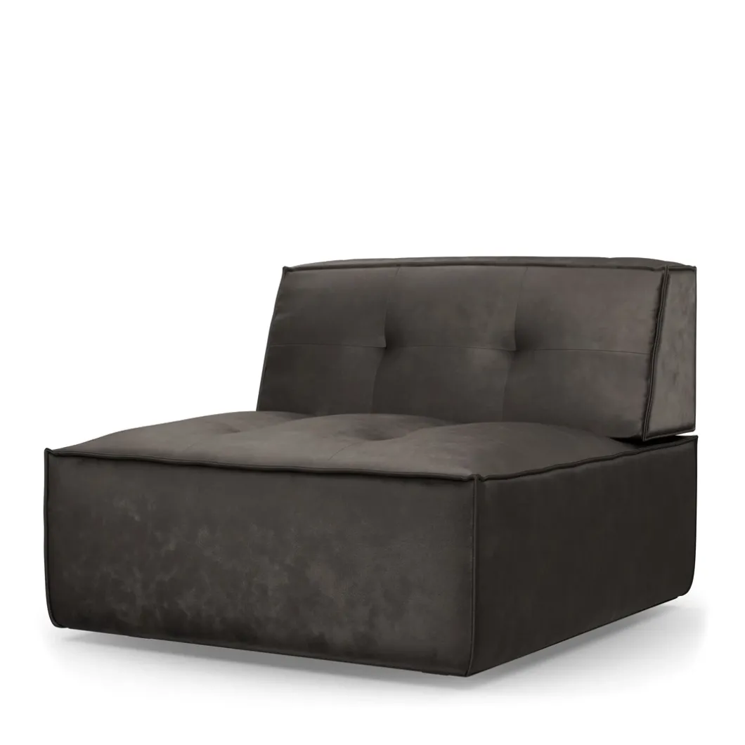 Brandon Center, velvet, grimaldi grey