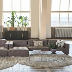 Brandon Center XL, scottish suede, liver