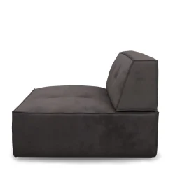 Brandon Center XL, scottish suede, noir