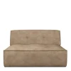 Brandon Center XL, velvet, golden beige