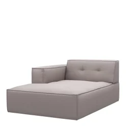 Brandon Chaise Longue Left, celtic weave, pebbles stone