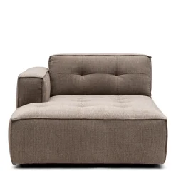 Brandon Chaise Longue Left, celtic weave, melting silver