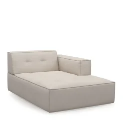 Brandon Chaise Longue Right, celtic weave, chelsea flax