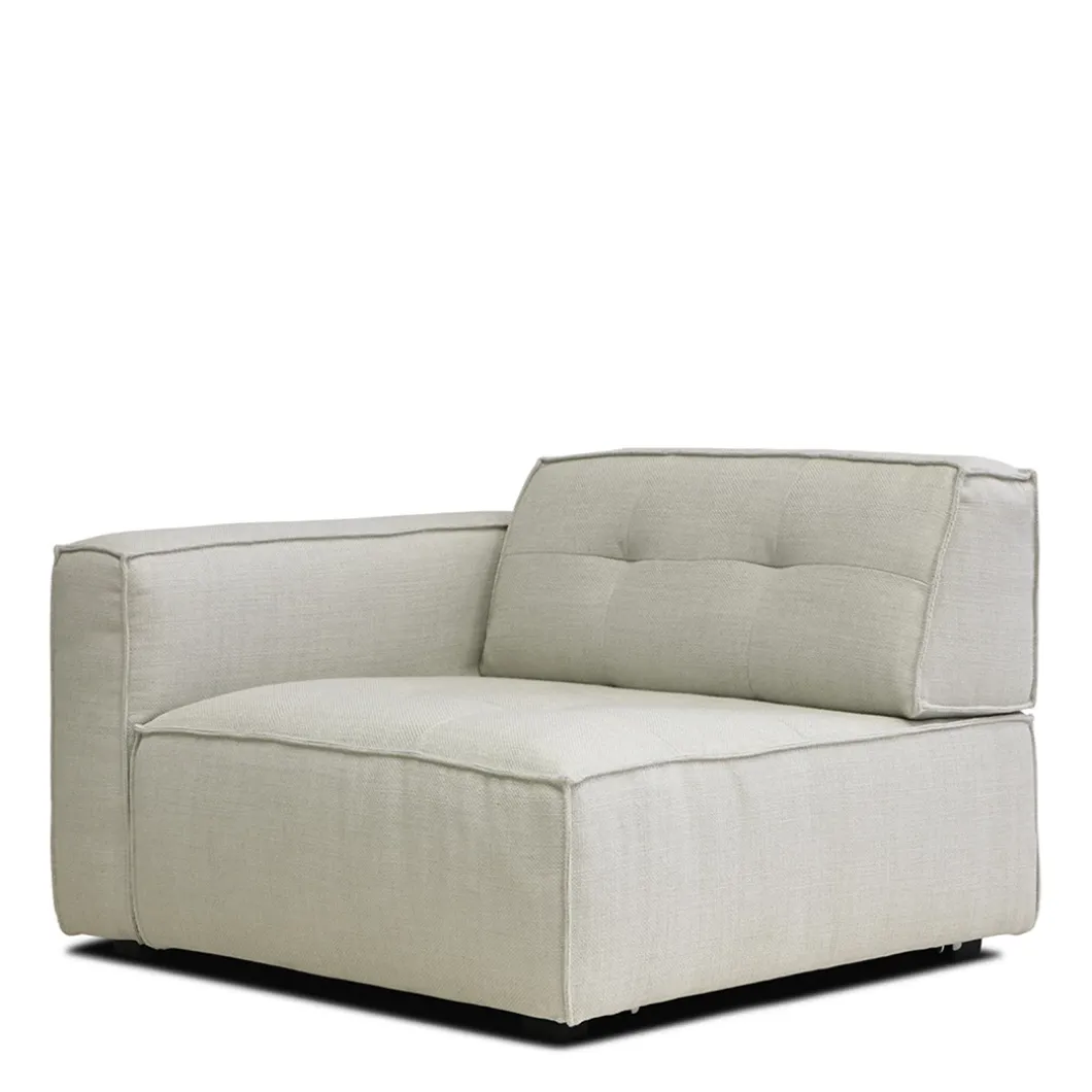 Brandon Corner Arm L Chalk