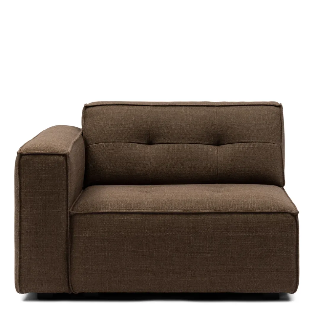 Brandon Corner Arm L Coffee