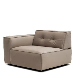 Brandon Corner Arm L Light Taupe