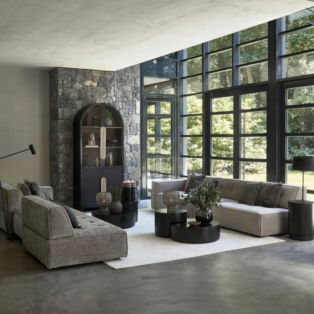 Brandon Corner Arm L Light Taupe