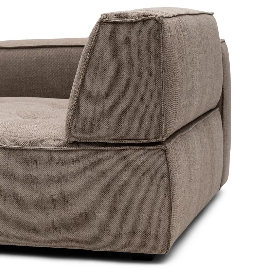 Brandon Corner Arm Left, celtic weave, melting silver