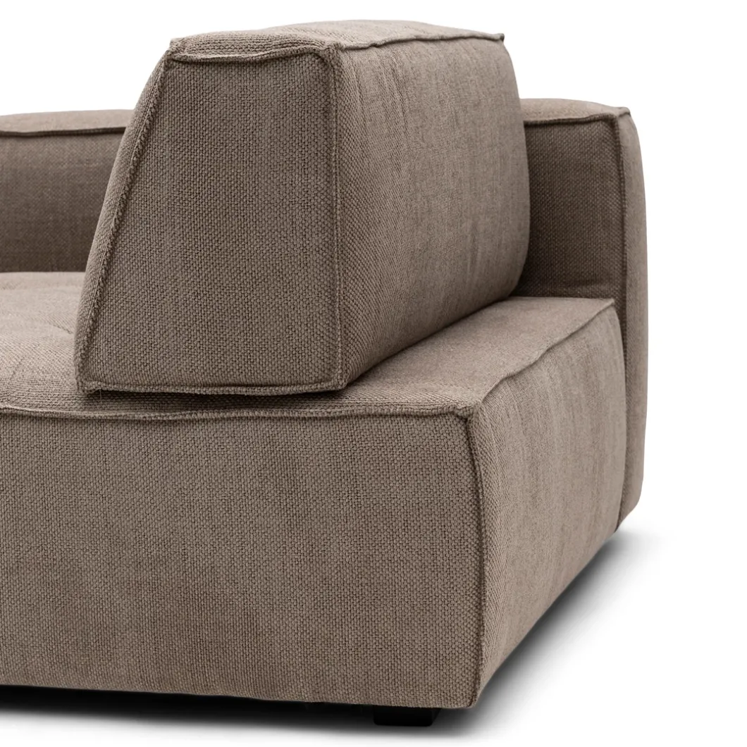 Brandon Corner Arm Left, celtic weave, melting silver